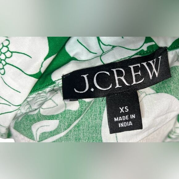 J.Crew V-neck tunic dress in Kelly floral cotton poplin - Picture 5 of 7